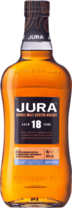 Jura 18 Years. En Whisky av typen Maltwhisky i en 700 Flaska från Skottland