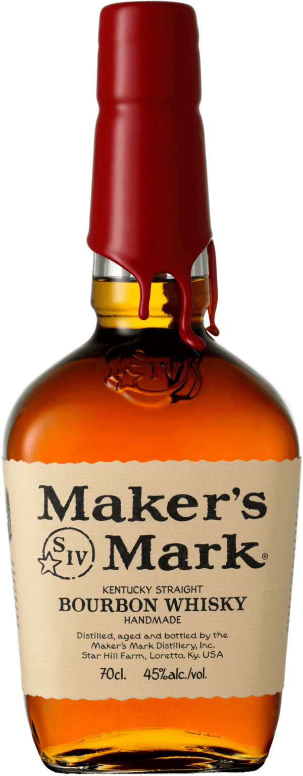 Maker's Mark . En Whisky av typen Bourbon i en 700 Flaska från Kentucky