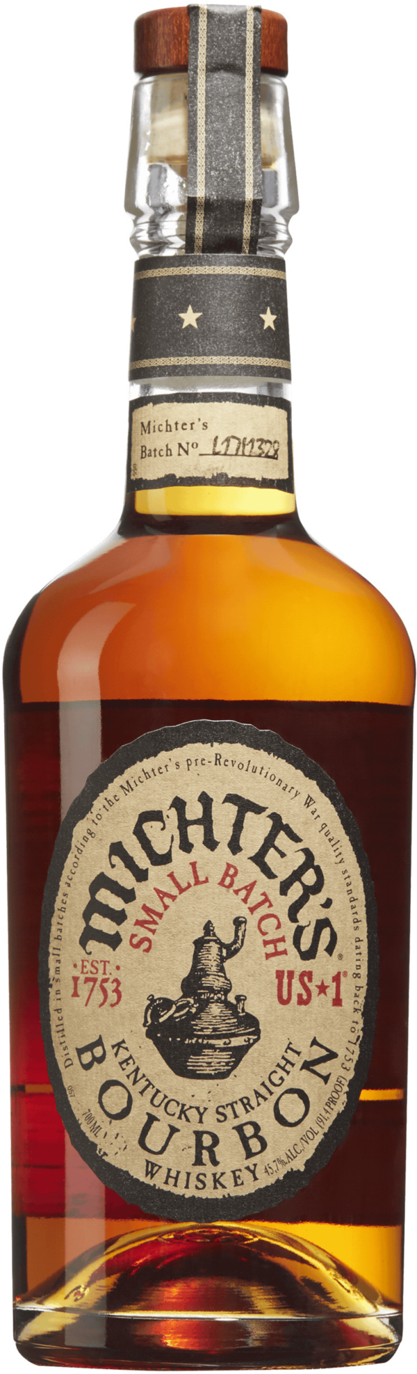 Michter's US*1 Kentucky Straight Bourbon. En Whisky av typen Bourbon i en 700 Flaska från Kentucky